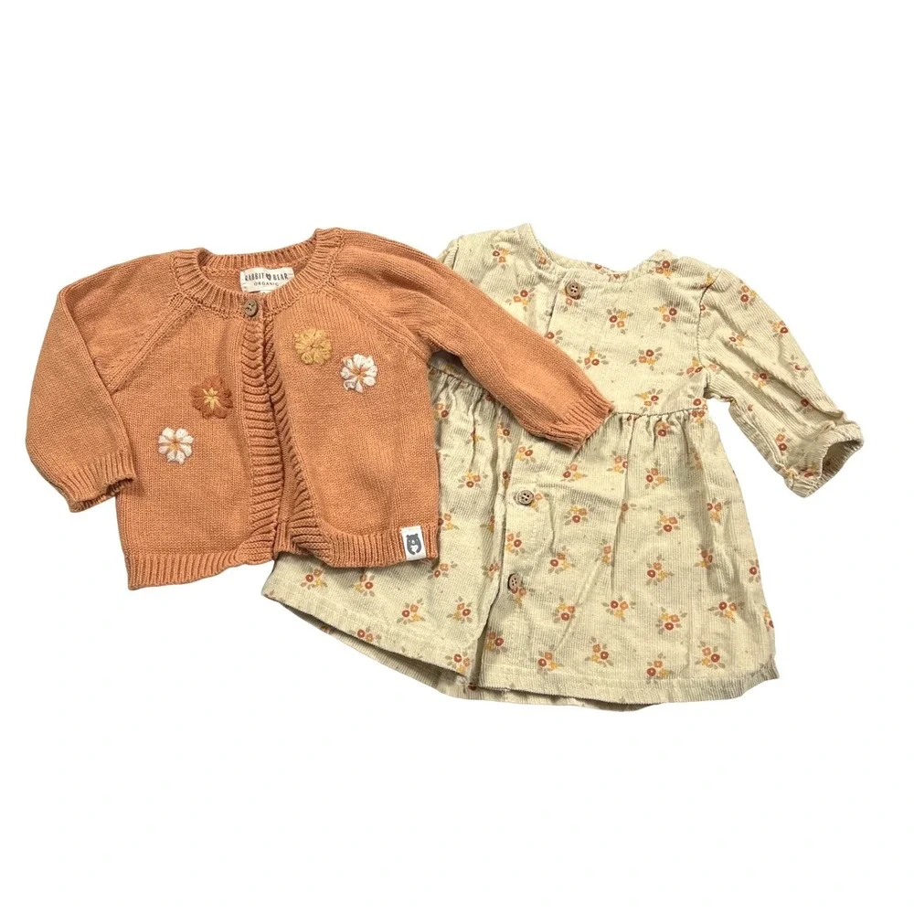 30 Piece Baby Girl Bundle 0-3m, 3-6m, 6m EUC